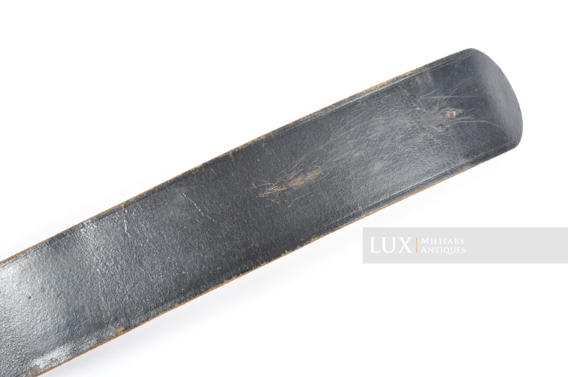 German Luftwaffe combat service leather belt, « 1941 » - photo 12