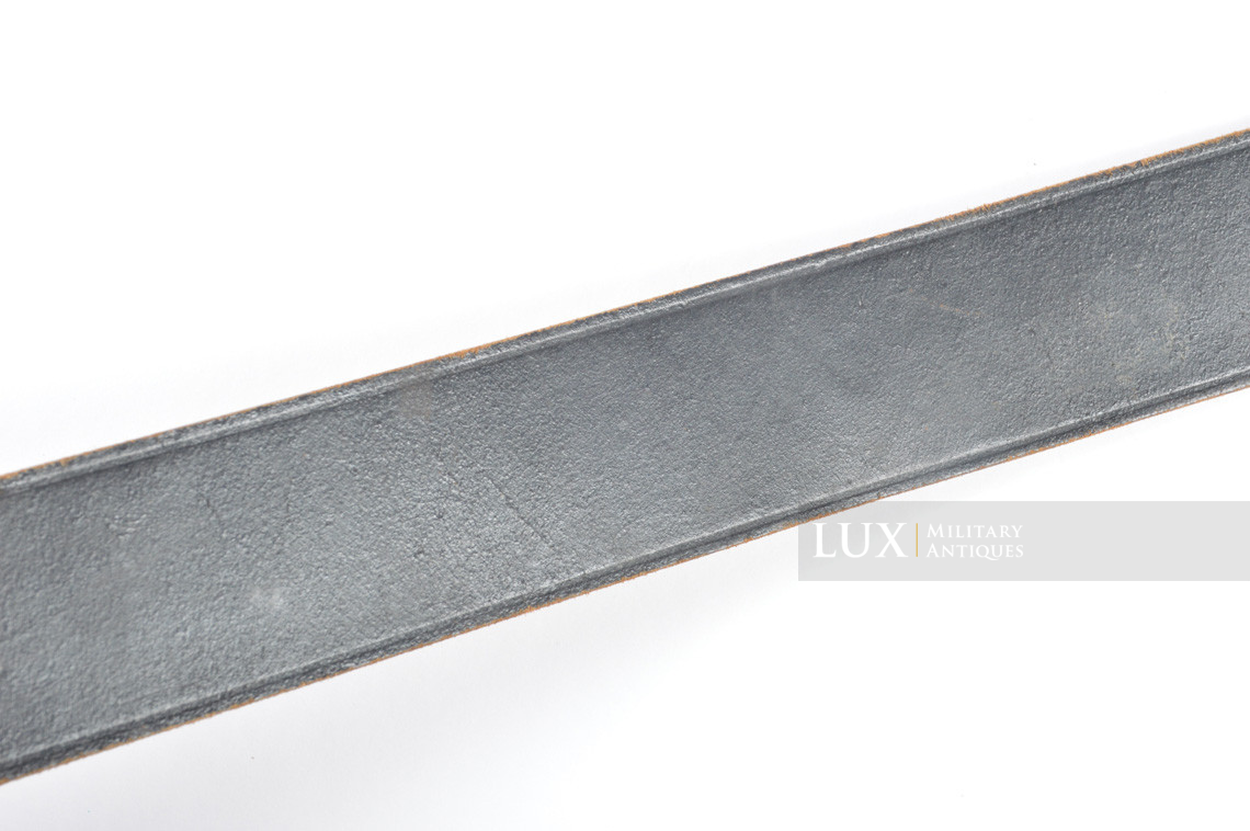 German Luftwaffe combat service leather belt, « 1941 » - photo 13