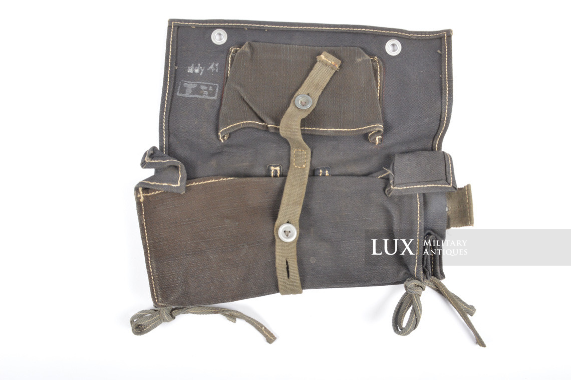 German Luftwaffe Tropical A-frame bag, « blue web » - photo 8