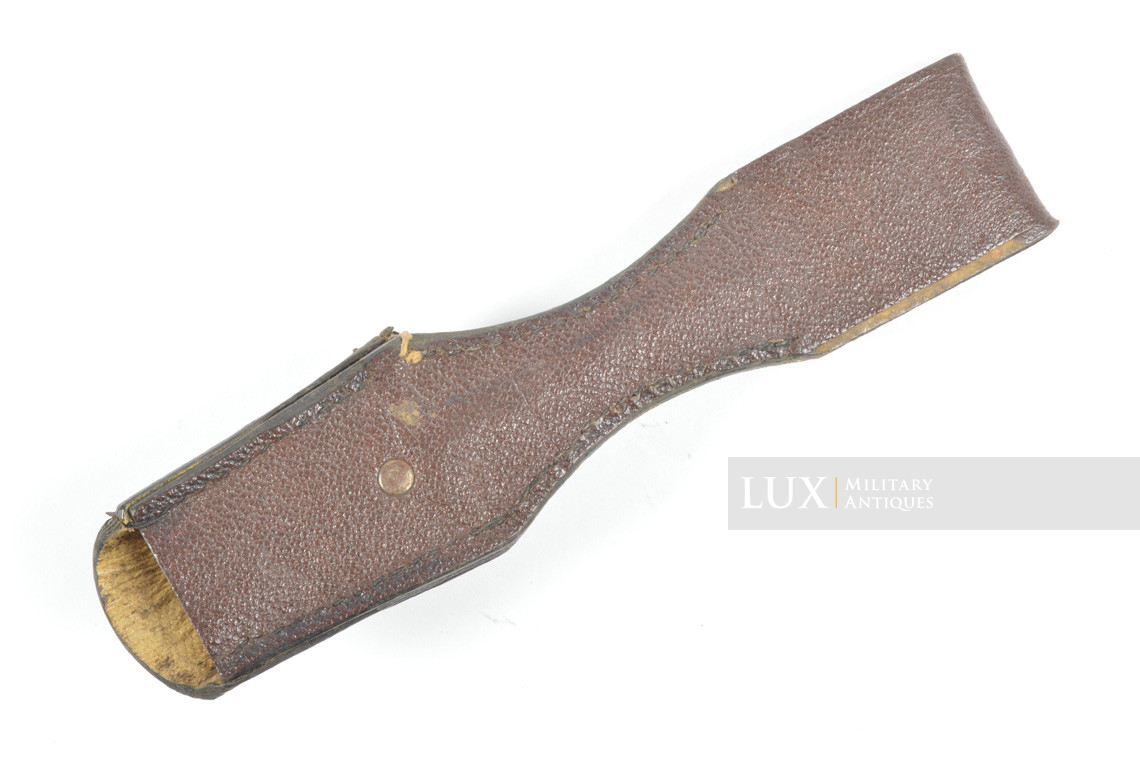 German k98 bayonet frog in brown pressed cardboard, « Presstoff » - photo 7