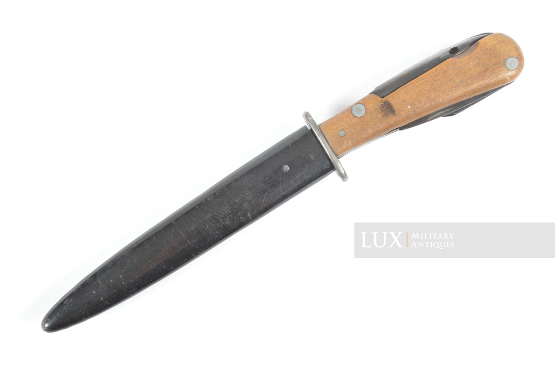 Rare couteau de combat allemand Heer / Waffen-SS multi-outils, « PUMA » - photo 7
