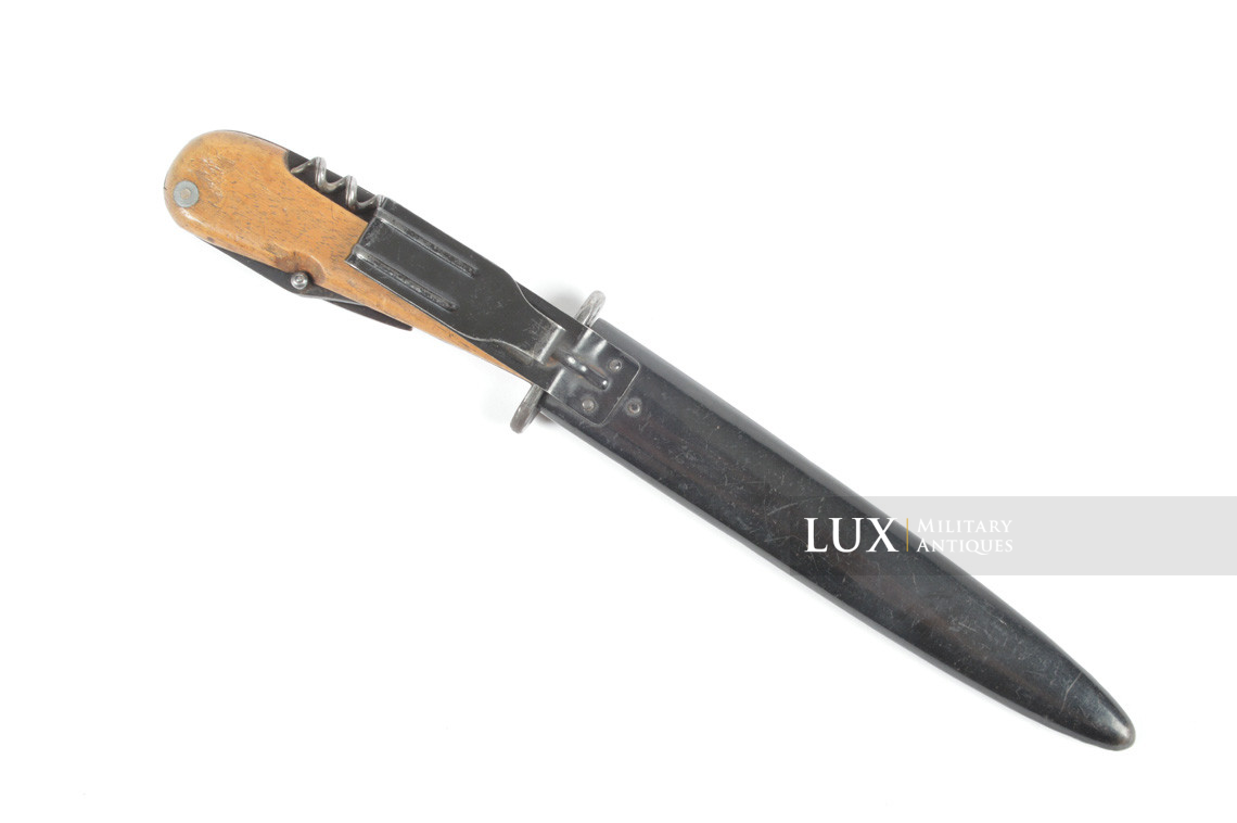 Rare couteau de combat allemand Heer / Waffen-SS multi-outils, « PUMA » - photo 8