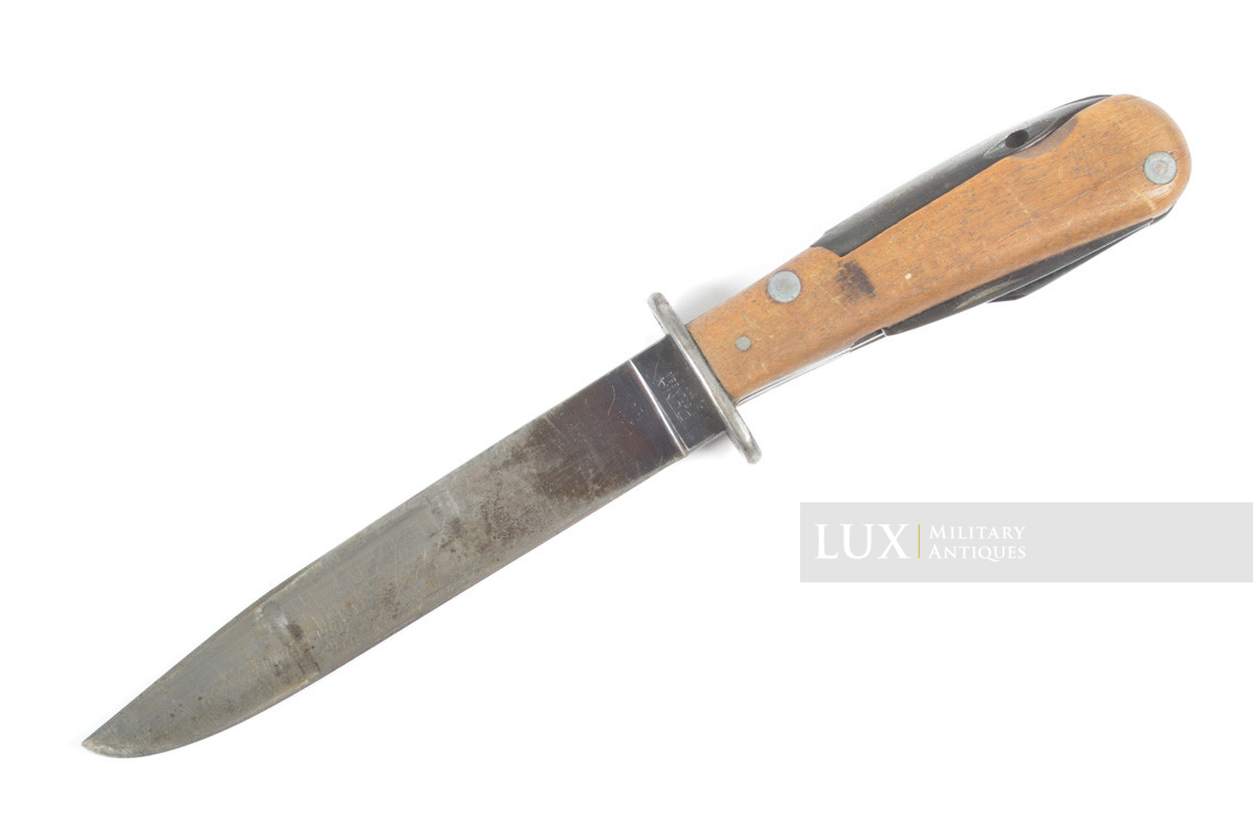 Rare couteau de combat allemand Heer / Waffen-SS multi-outils, « PUMA » - photo 10