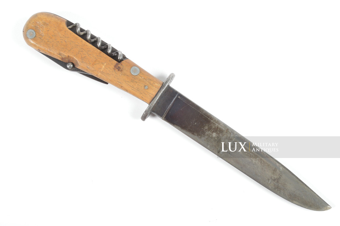 Rare couteau de combat allemand Heer / Waffen-SS multi-outils, « PUMA » - photo 13
