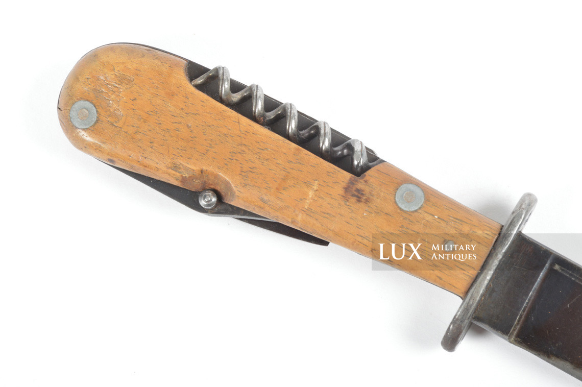 Rare couteau de combat allemand Heer / Waffen-SS multi-outils, « PUMA » - photo 14