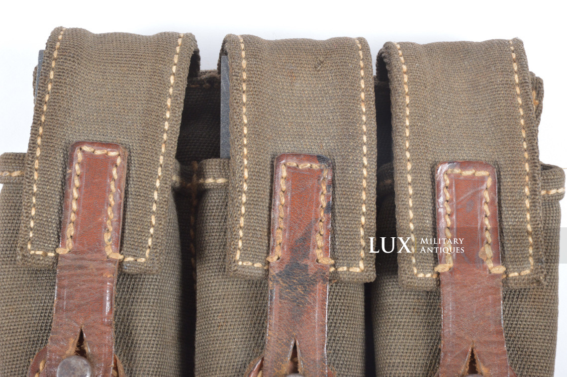 Early MP38/40 pouch in rayon web construction, « fkx1941 » - photo 7