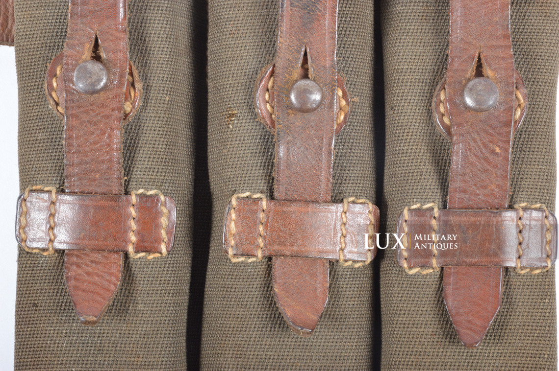 Early MP38/40 pouch in rayon web construction, « fkx1941 » - photo 8