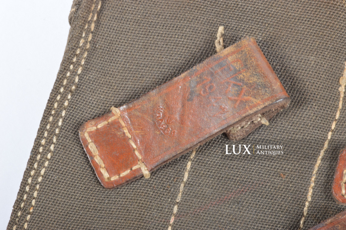 Early MP38/40 pouch in rayon web construction, « fkx1941 » - photo 11