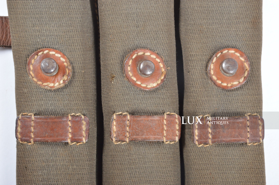 Early MP38/40 pouch in rayon web construction, « fkx1941 » - photo 22