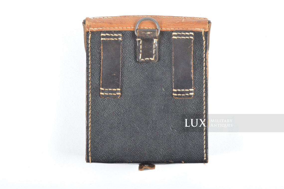 Unissued MG34/42 gunner's belt pouch in black pressed cardboard, « Presstoff » - photo 8