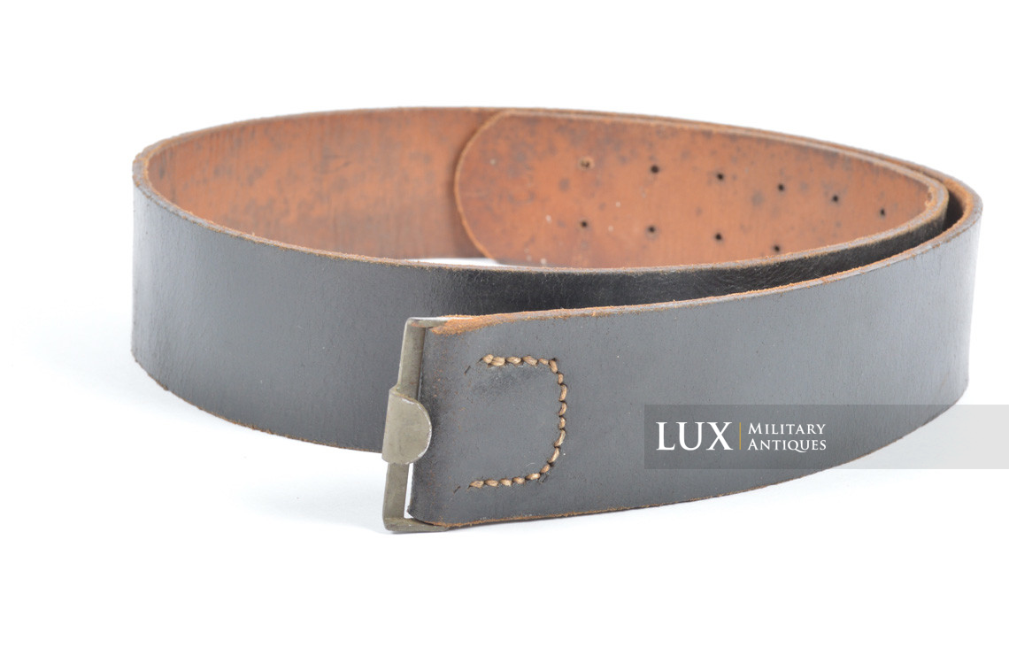 German late-war leather belt, « RBNr - 1943 » - photo 4