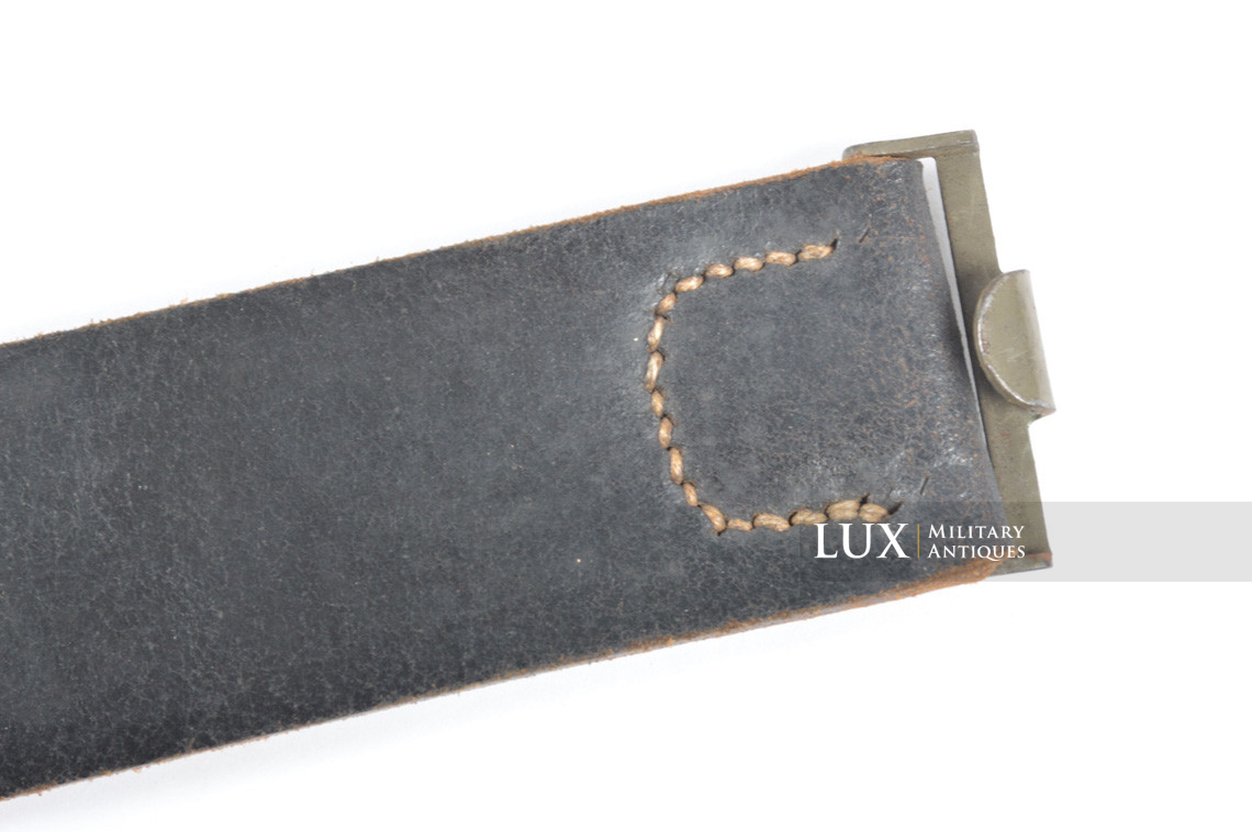 German late-war leather belt, « RBNr - 1943 » - photo 7