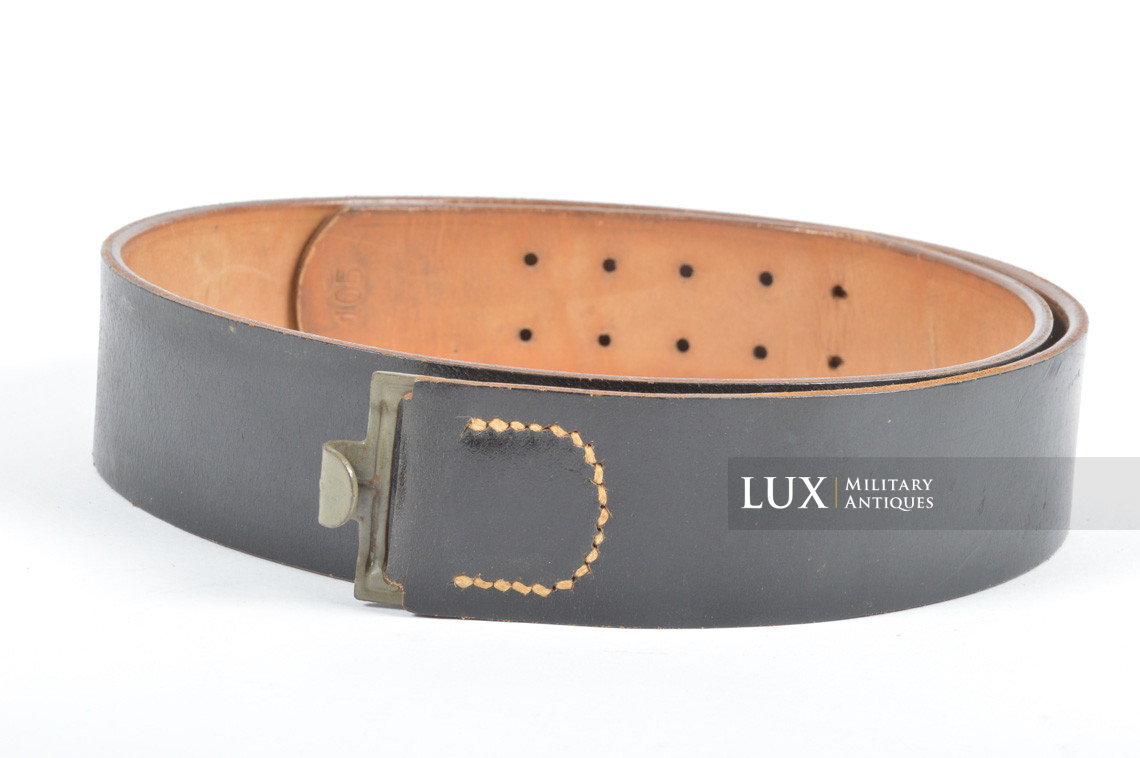 German late-war leather belt, « RBNr » - photo 6