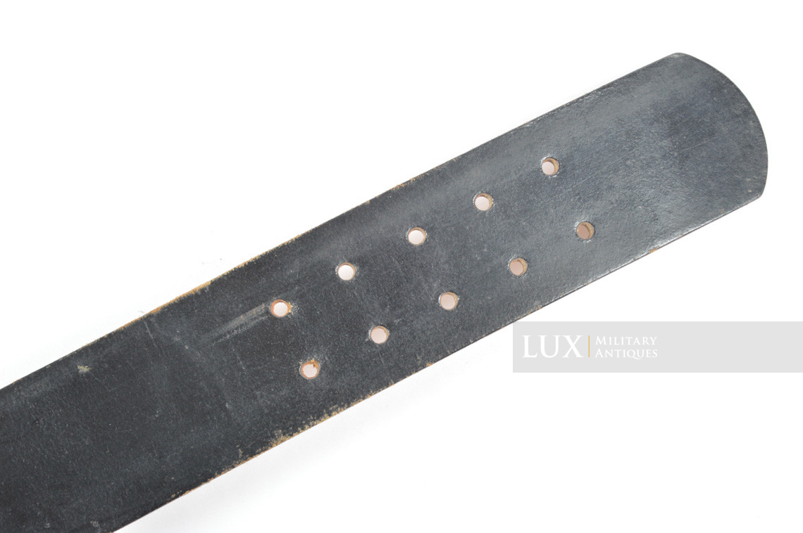 German late-war leather belt, « RBNr » - photo 9