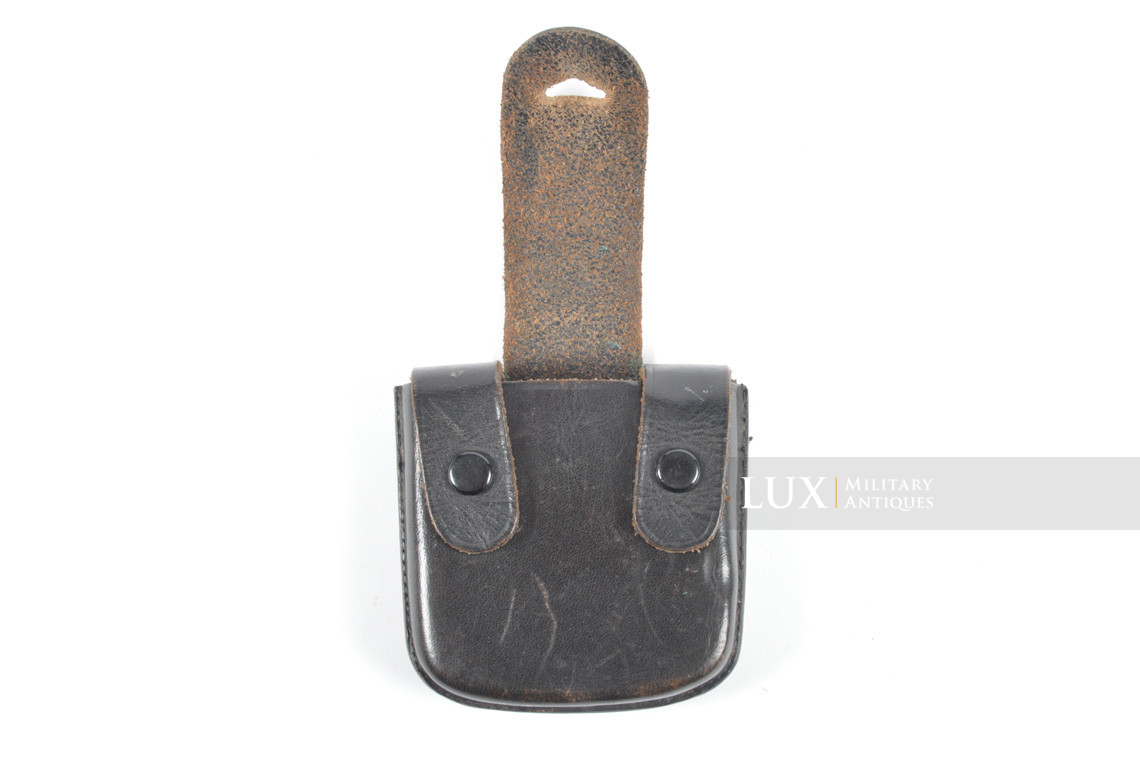 Etui de boussole allemande en cuir - Lux Military Antiques - photo 4