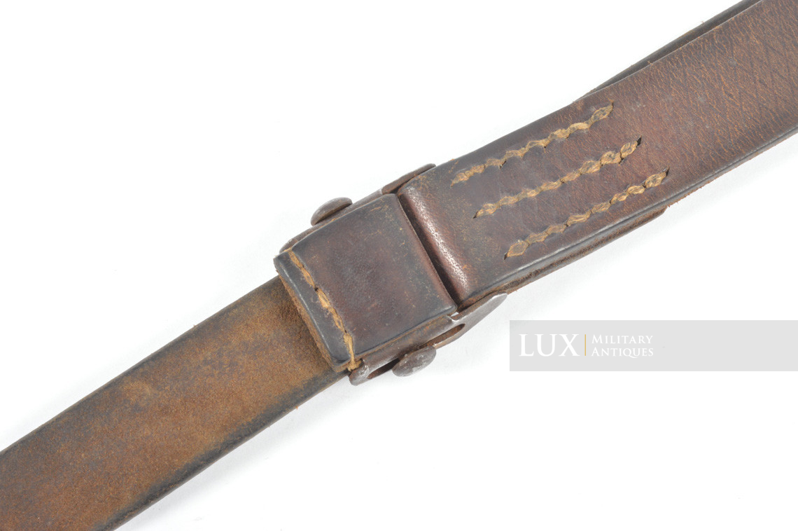Bretelle du fusil allemand mauser 98k fin de guerre, « jmb 1943 » - photo 12