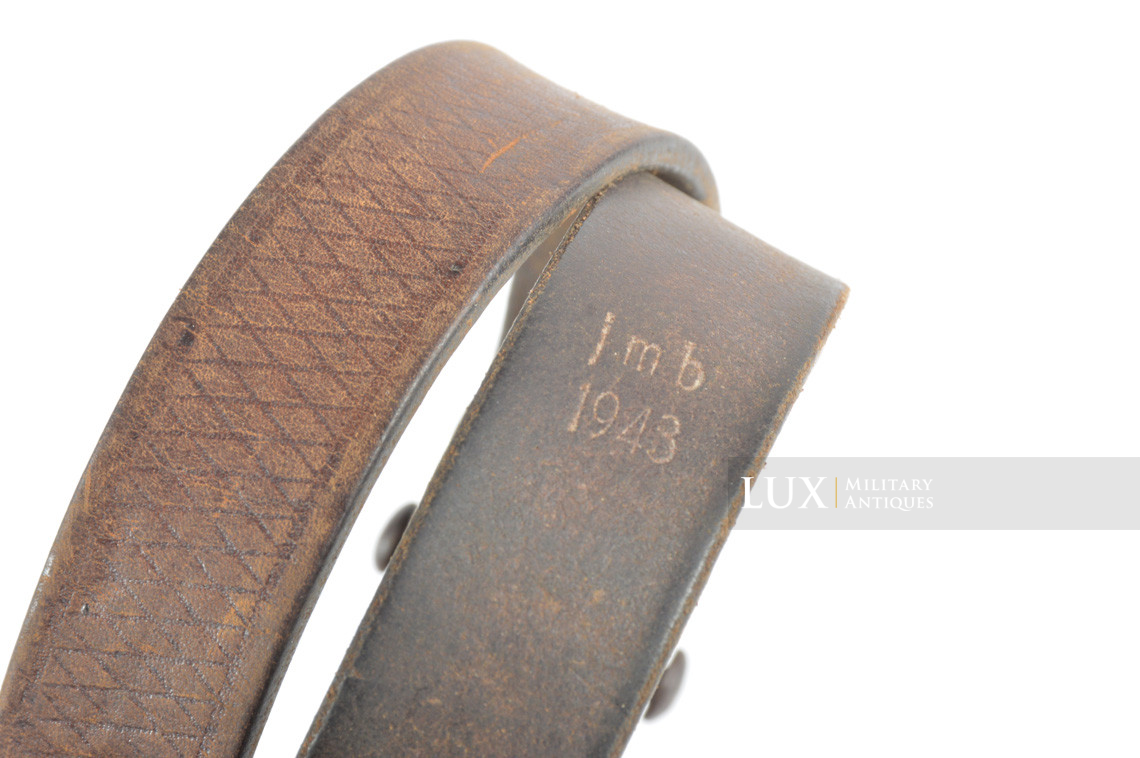 Bretelle du fusil allemand mauser 98k fin de guerre, « jmb 1943 » - photo 15