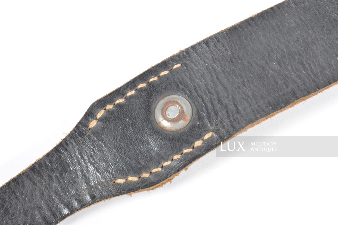 German late-war leather combat y-straps, « RBNr » - photo 8