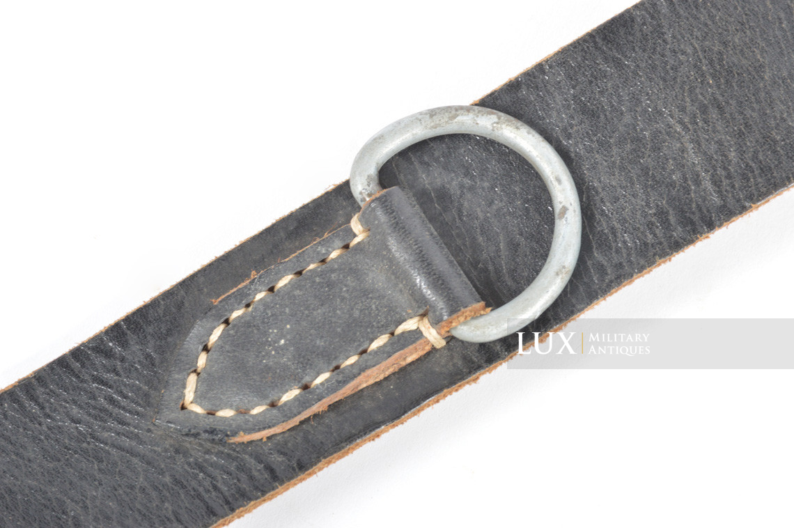 German late-war leather combat y-straps, « RBNr » - photo 9