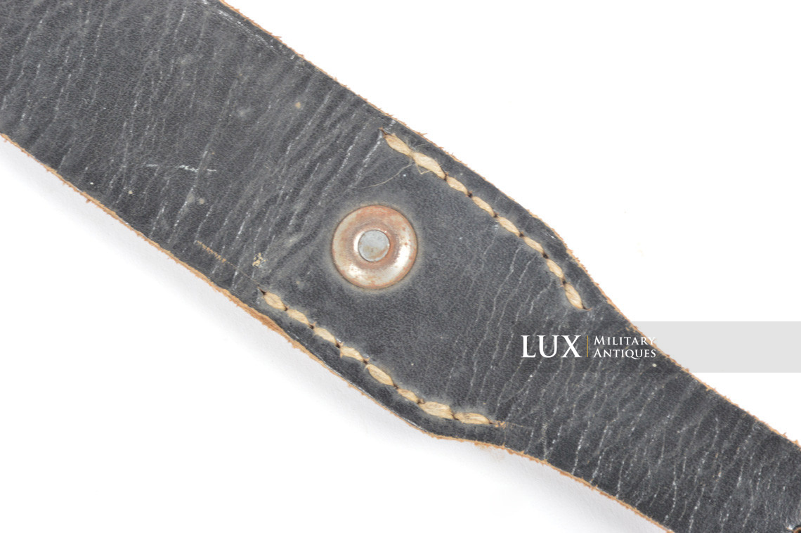 German late-war leather combat y-straps, « RBNr » - photo 12