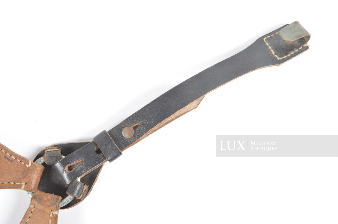 German late-war leather combat y-straps, « RBNr » - photo 14