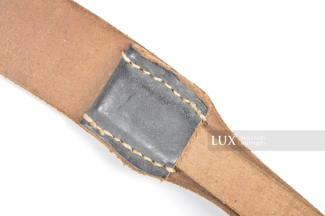 German late-war leather combat y-straps, « RBNr » - photo 19
