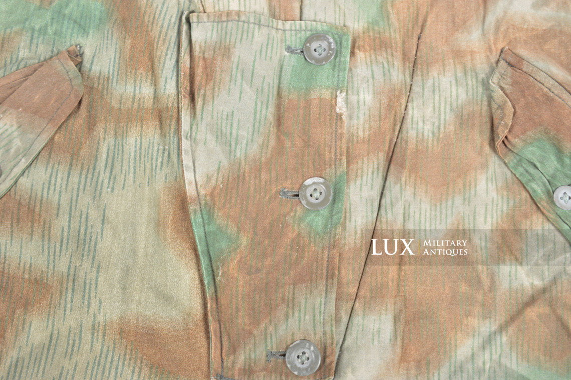 Rare Heer / Luftwaffe « Fluffy » pattern camouflage, reversible winter parka and trousers set - photo 13