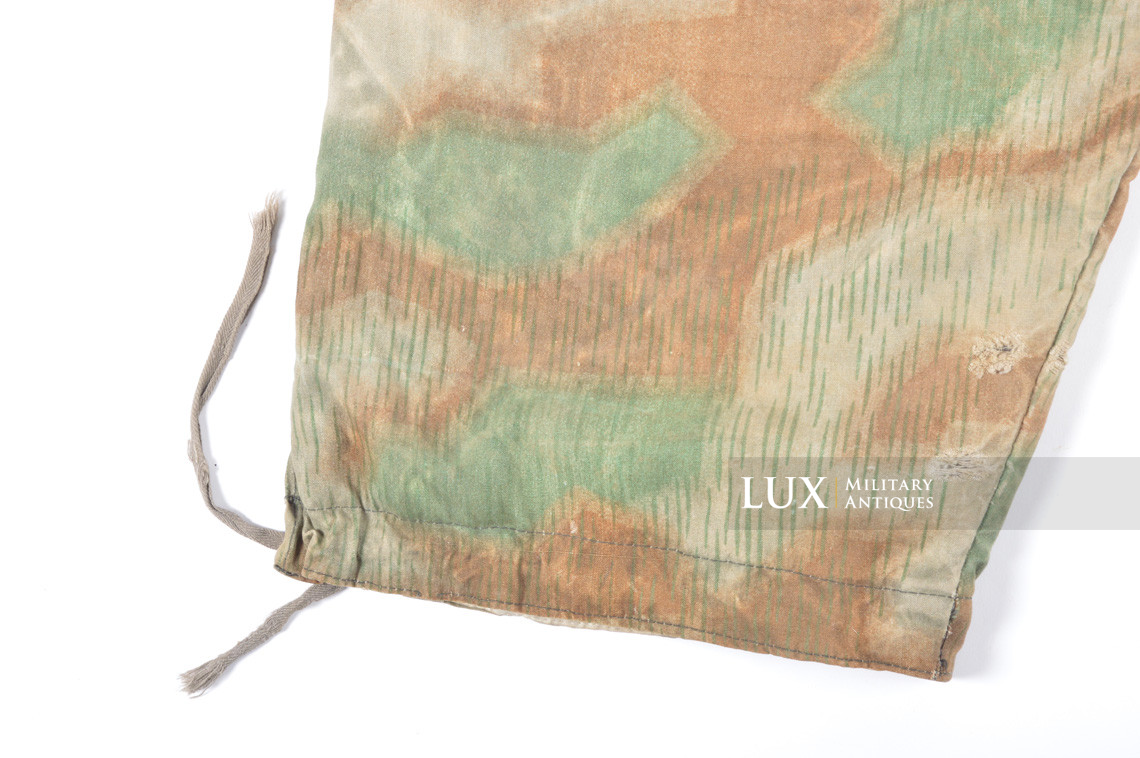 Rare Heer / Luftwaffe « Fluffy » pattern camouflage, reversible winter parka and trousers set - photo 16