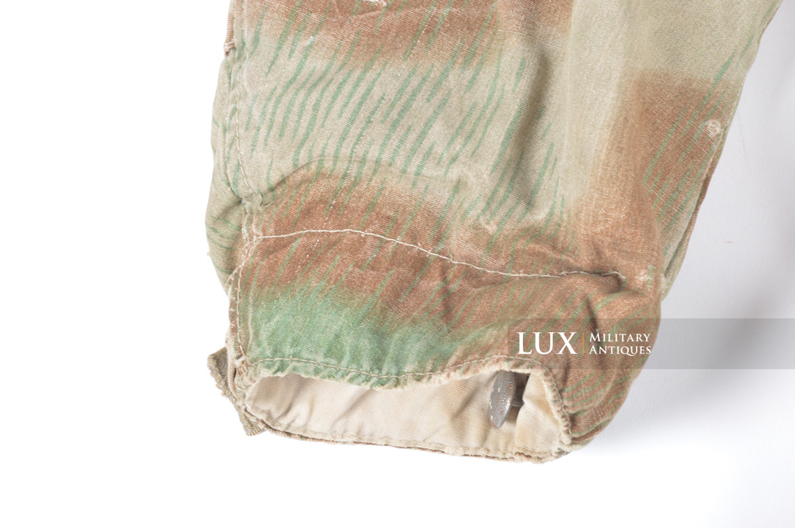 Rare Heer / Luftwaffe « Fluffy » pattern camouflage, reversible winter parka and trousers set - photo 28