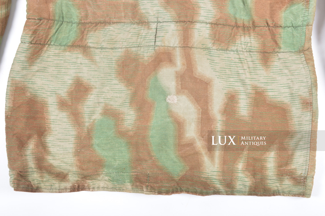 Rare Heer / Luftwaffe « Fluffy » pattern camouflage, reversible winter parka and trousers set - photo 36