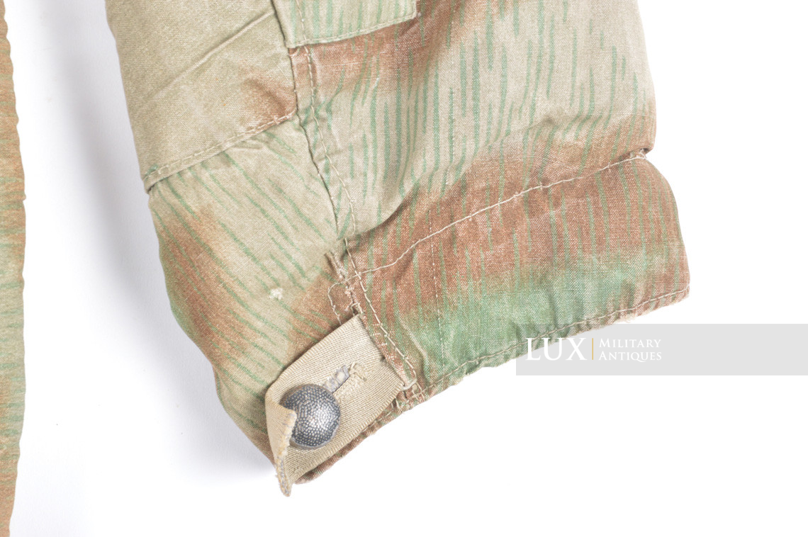 Rare Heer / Luftwaffe « Fluffy » pattern camouflage, reversible winter parka and trousers set - photo 37