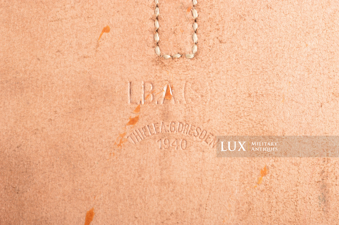 Early German Luftwaffe map case, « L.B.A.(S) 1940 » - photo 11