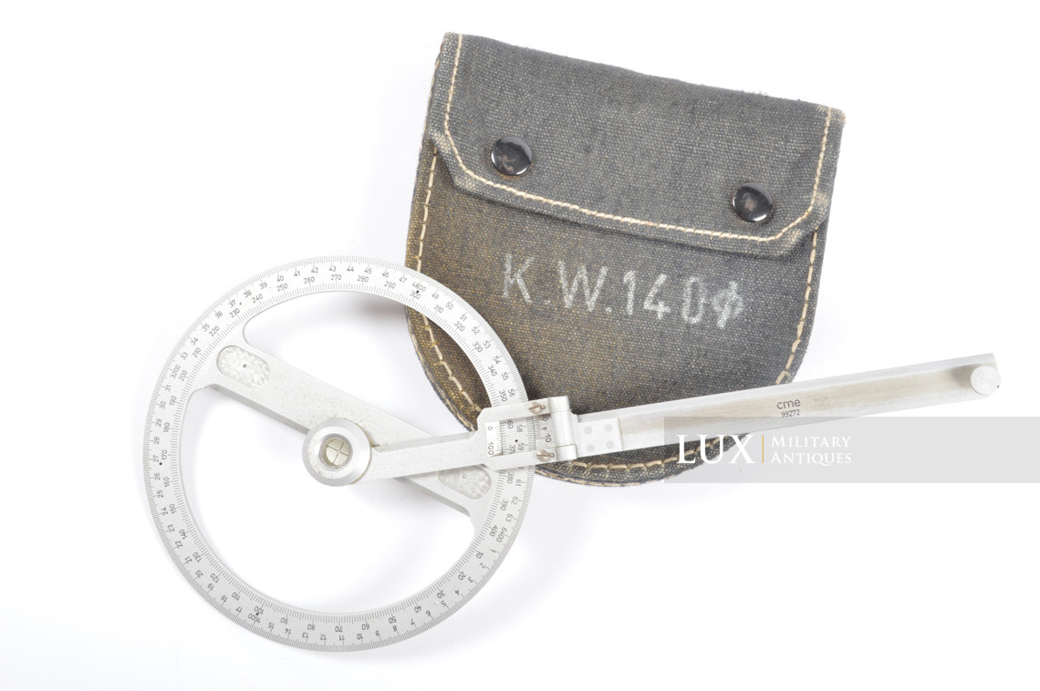 German map distance measuring instrument for artillery, « Kartenwinkelmesser » - photo 4