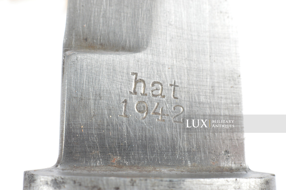 German Heer / Waffen-SS fighting knife, « hat 1942 » - photo 14