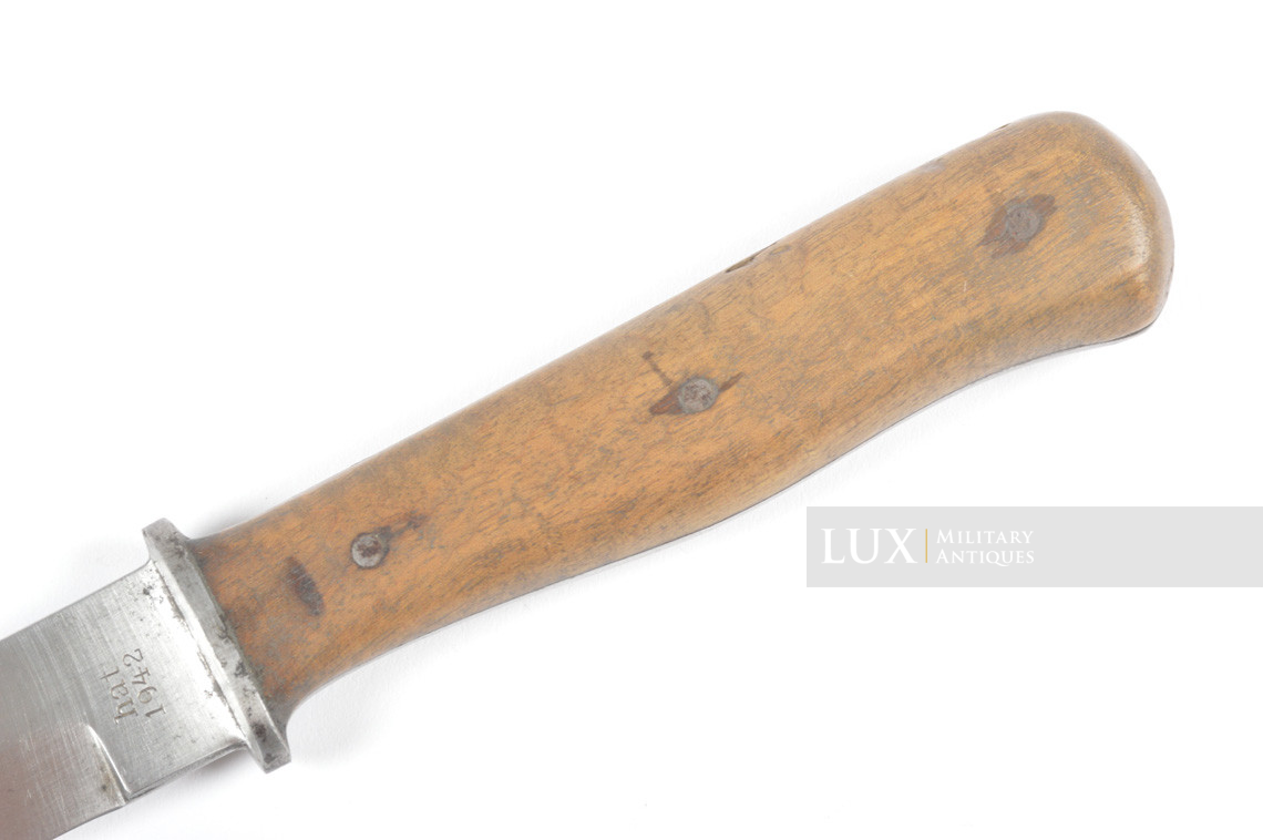 German Heer / Waffen-SS fighting knife, « hat 1942 » - photo 13