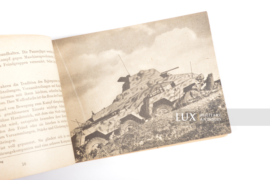 Rare livret allemand,« Die Panzertruppen » - photo 11