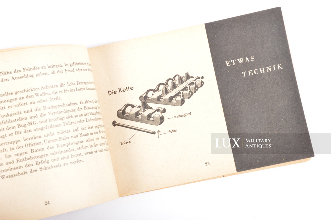 Rare late-war German photo booklet, « Die Panzertruppen » - photo 12
