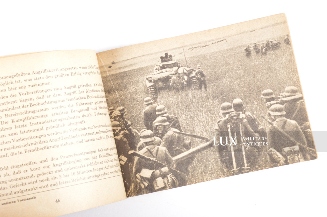 Rare late-war German photo booklet, « Die Panzertruppen » - photo 18