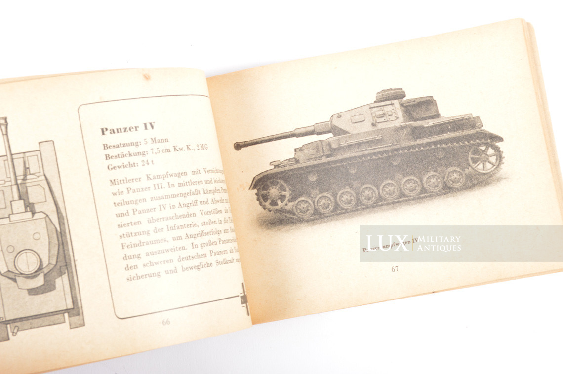 Rare late-war German photo booklet, « Die Panzertruppen » - photo 22