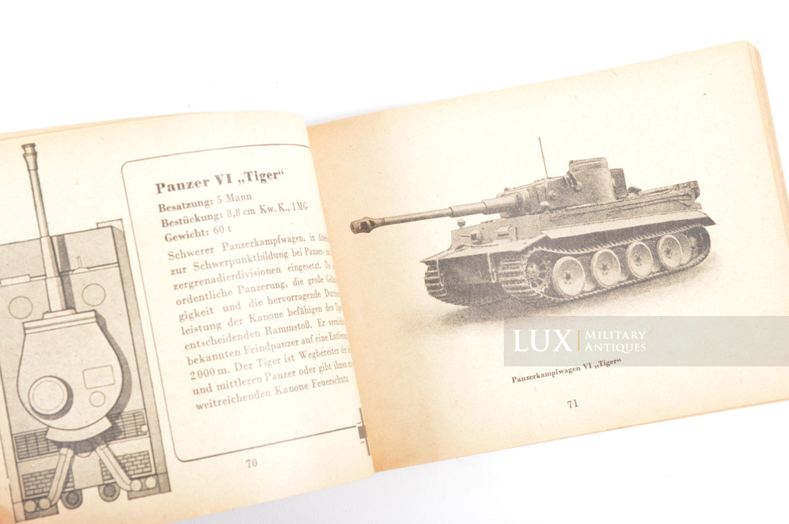 Rare late-war German photo booklet, « Die Panzertruppen » - photo 24