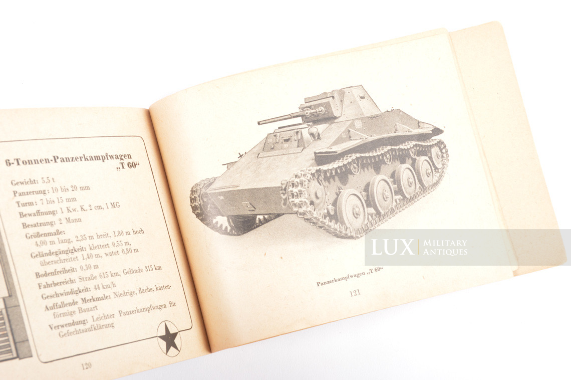 Rare livret allemand,« Die Panzertruppen » - photo 29