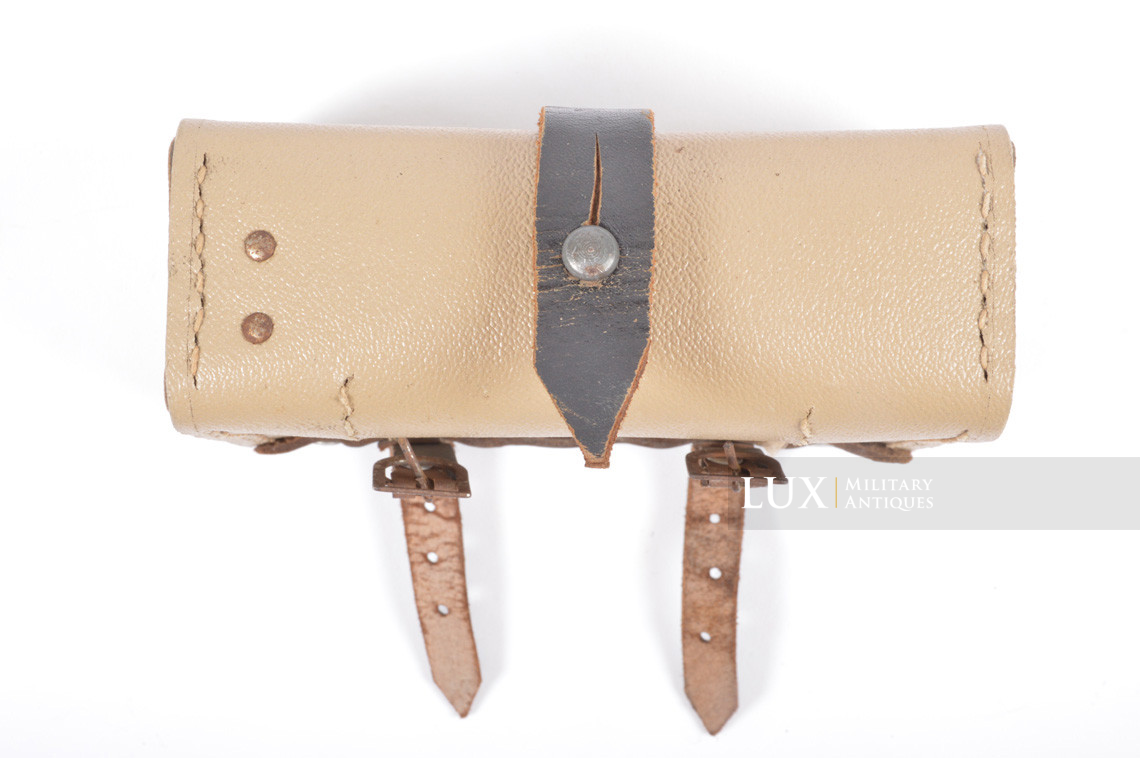 German MG34/42 tan ersatz machine gunner's belt pouch, « short / repurposed » - photo 12