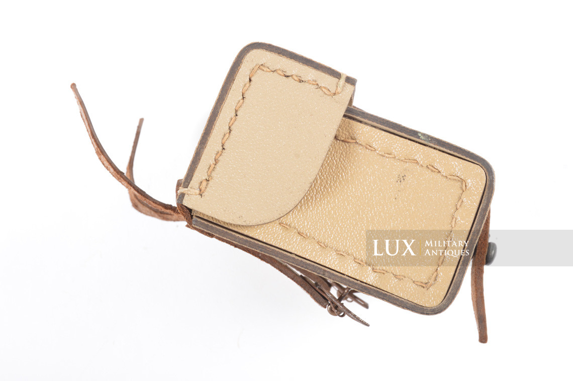 German MG34/42 tan ersatz machine gunner's belt pouch, « short / repurposed » - photo 14