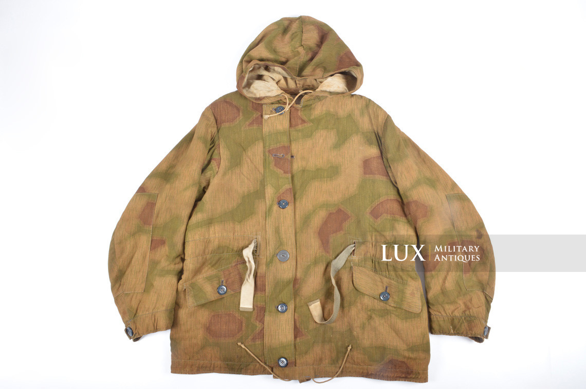 German Heer / Luftwaffe tan & water pattern camouflage winter parka - photo 4