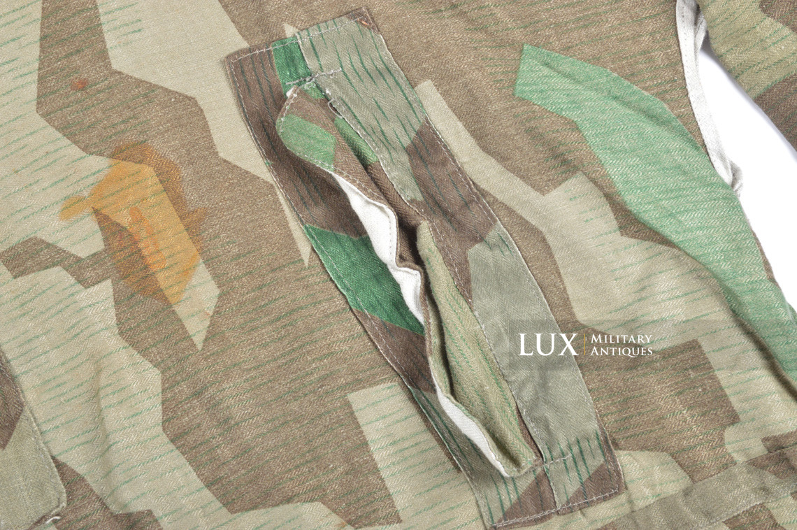 Unissued Heer camouflage smock in splinter HBT - photo 11