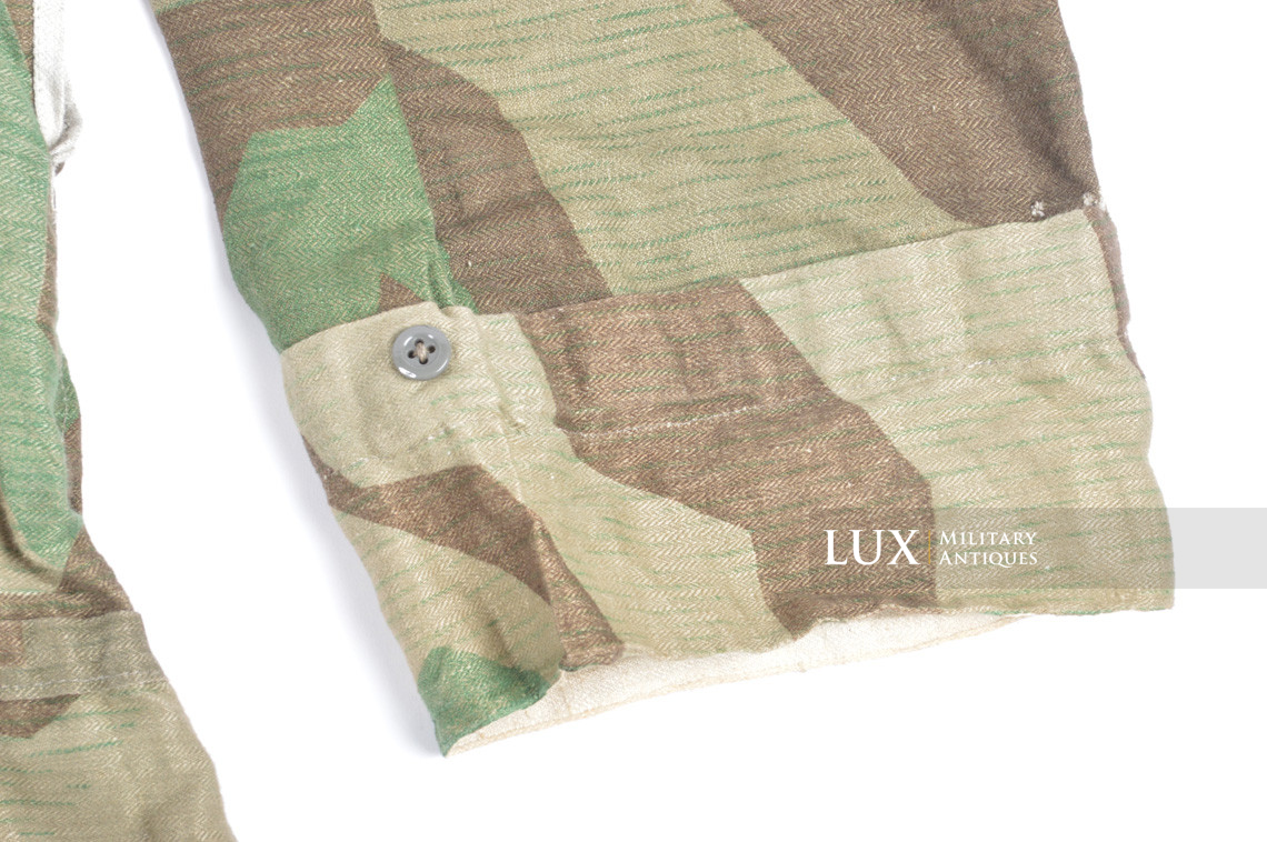 Unissued Heer camouflage smock in splinter HBT - photo 12