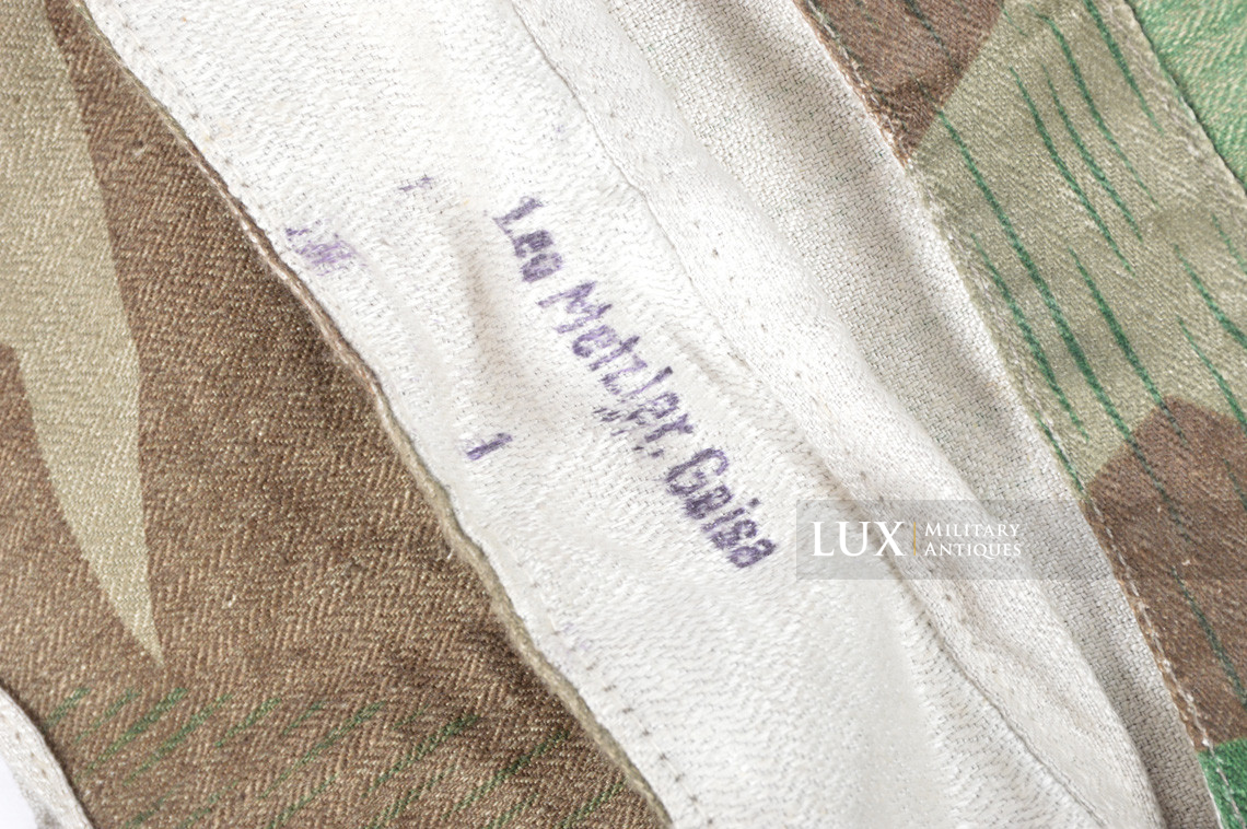 Unissued Heer camouflage smock in splinter HBT - photo 13