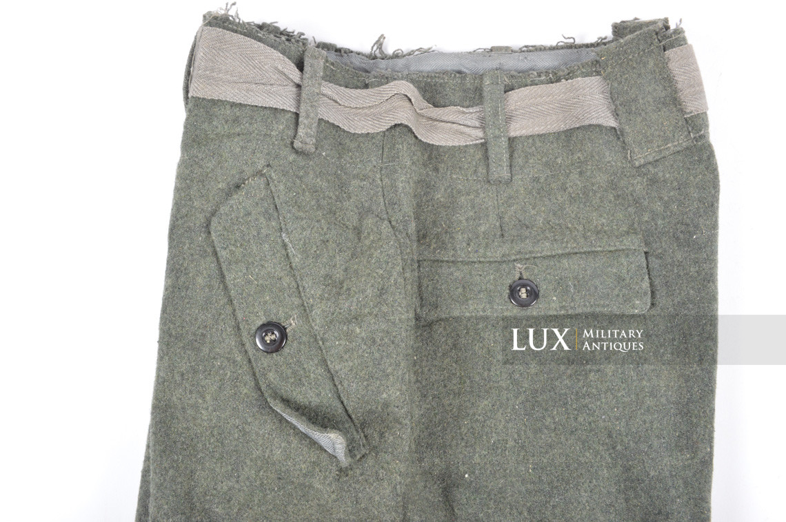 Rare M44 Waffen-SS wool combat trousers - photo 8
