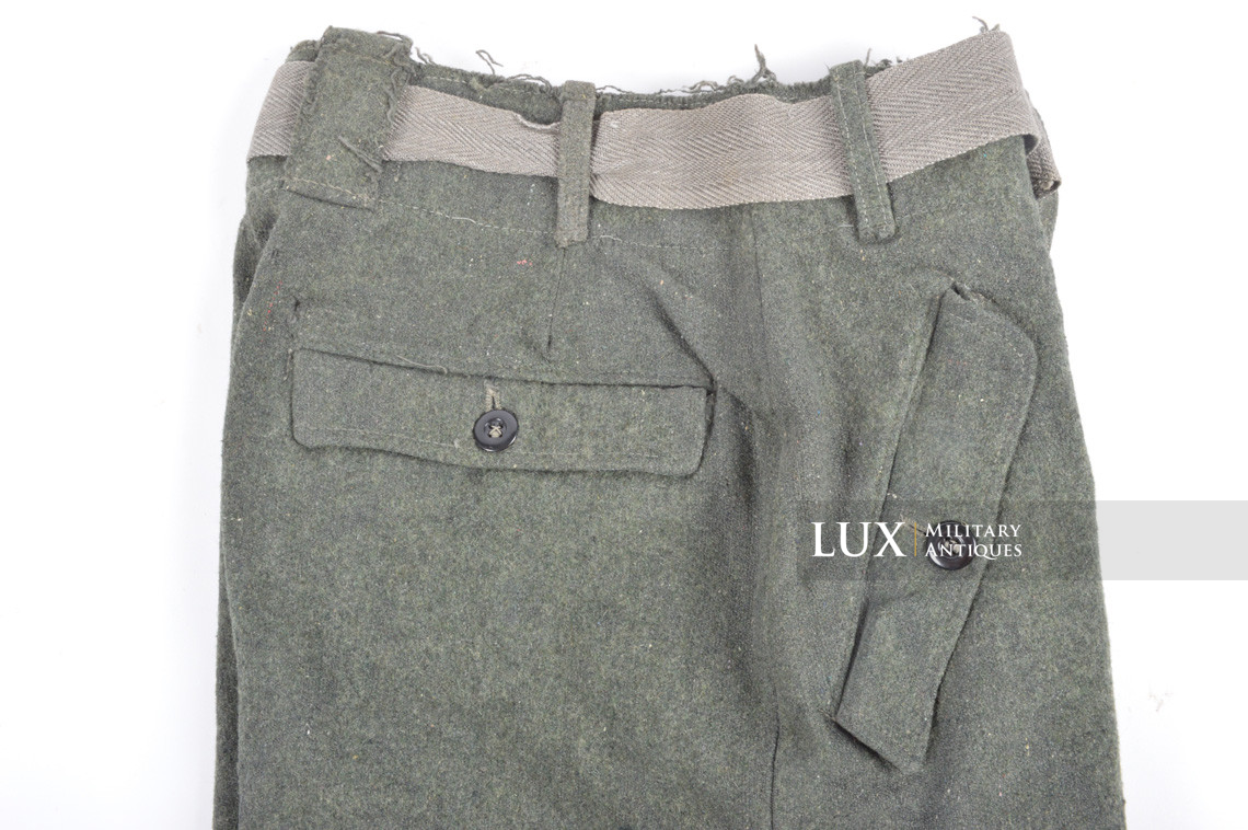 Rare pantalon de combat M44 Waffen-SS - Lux Military Antiques - photo 13