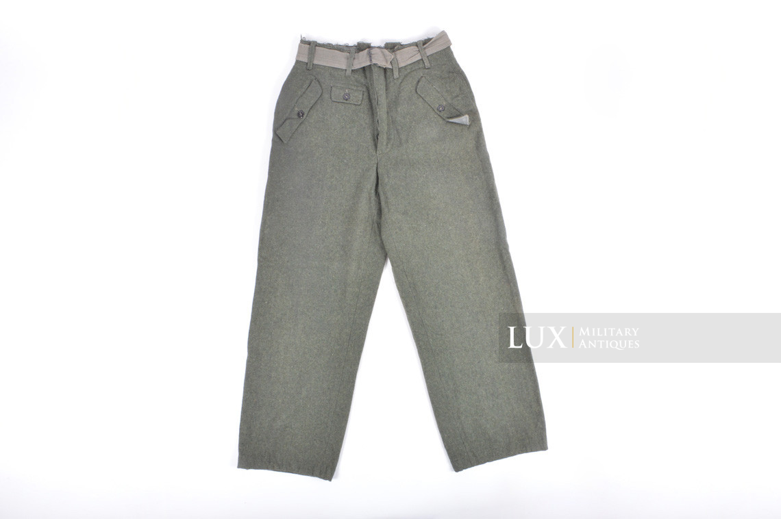 Rare M44 Waffen-SS wool combat trousers - photo 14